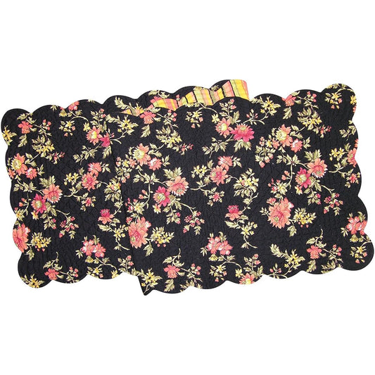 14" x 51" Quilted Scallop Runner, Montego