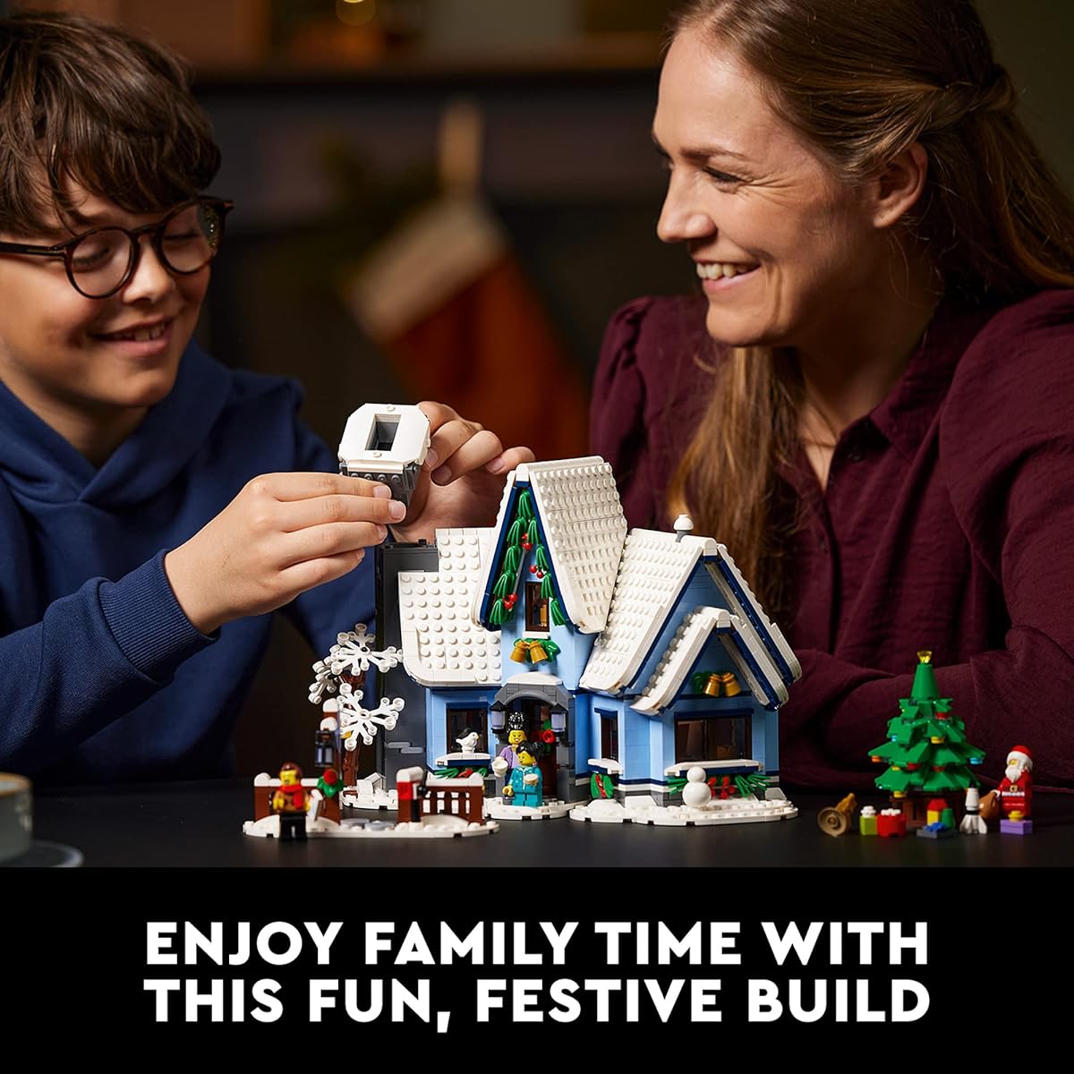 LEGO Santa's Visit 10293 Building Kit (1,445 pieces)