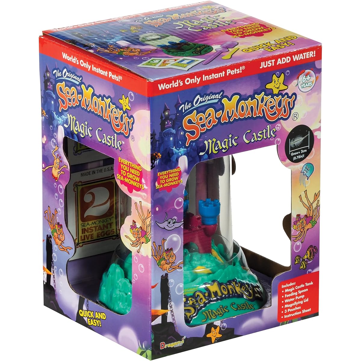 Sea-monkeys Original Sea-Monkeys Magic Castle Kit - Hatch Sea-Monkeys