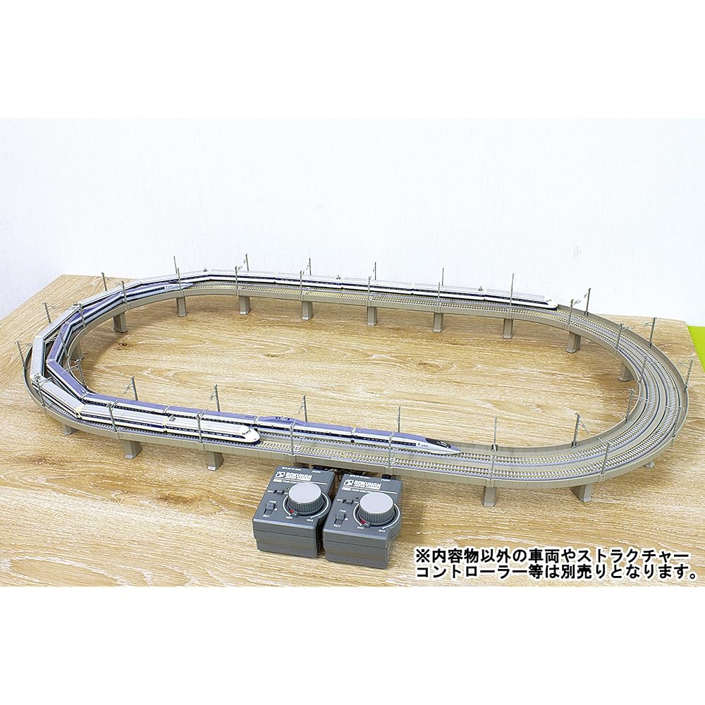 Rokuhan Z Gauge Double Track Elevated Line Set R095 Railway Model Supplies