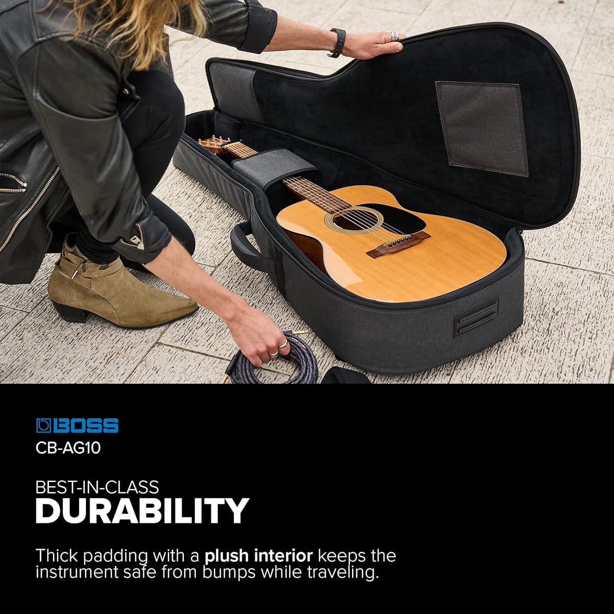 [BOSS] Guitar Case CB-AG10 Black
