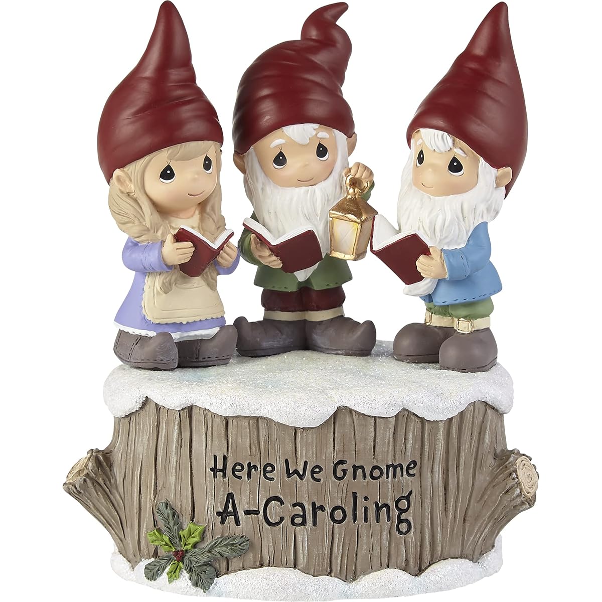 Precious Moments 221107 Here We Gnome A-Caroling Music
