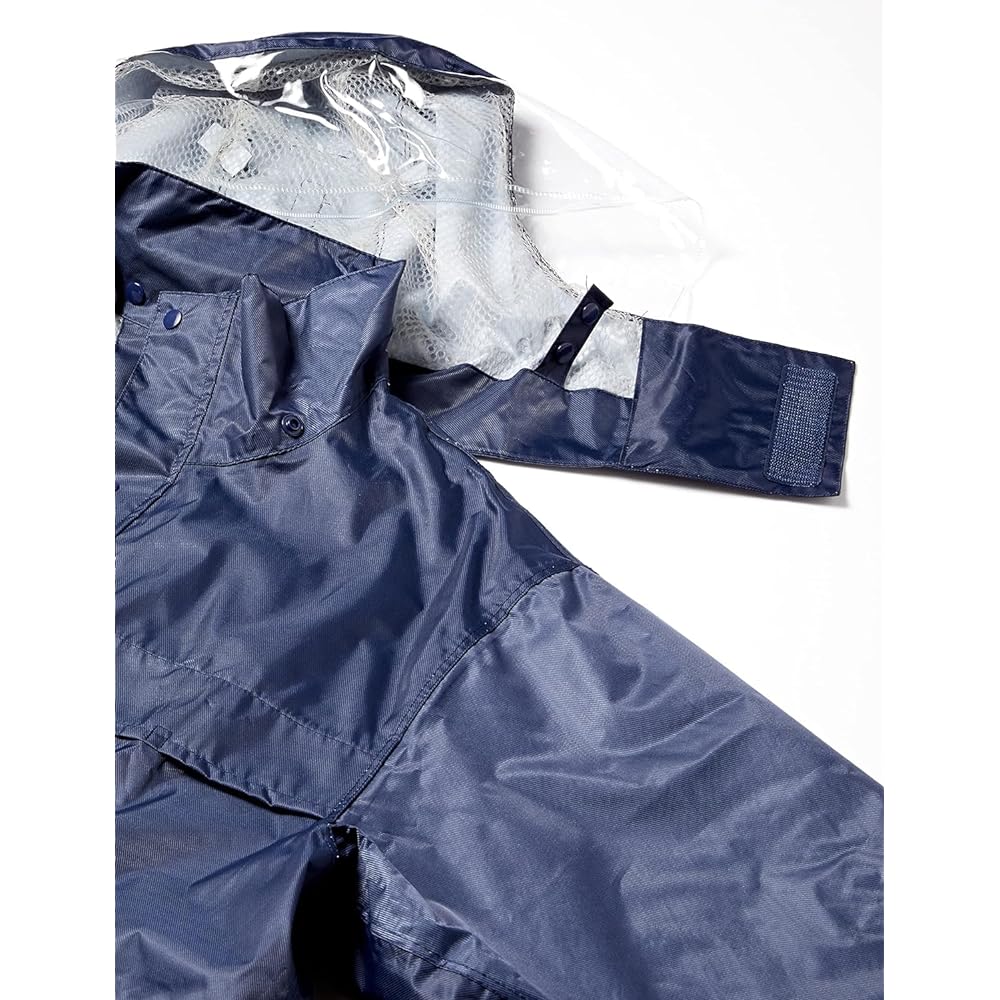 [Winter Cherry] Rain suit for school, rain tuck rain suit II, helmet compatible hood, backpack compatible