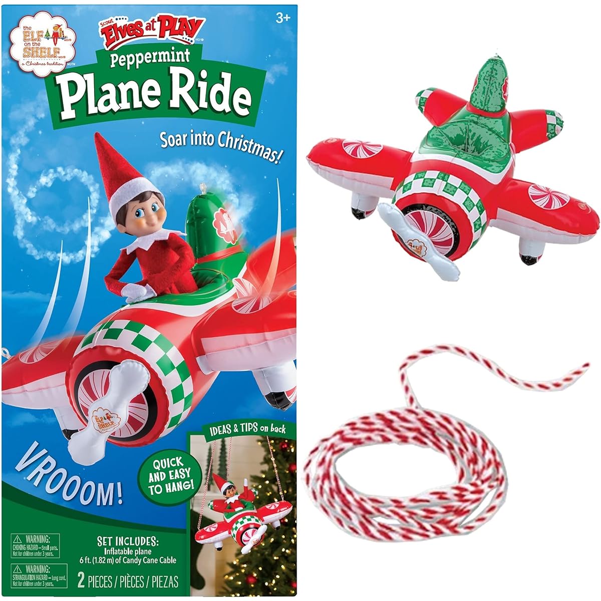 The Elf on the Shelf Peppermint Airplane Elf not included