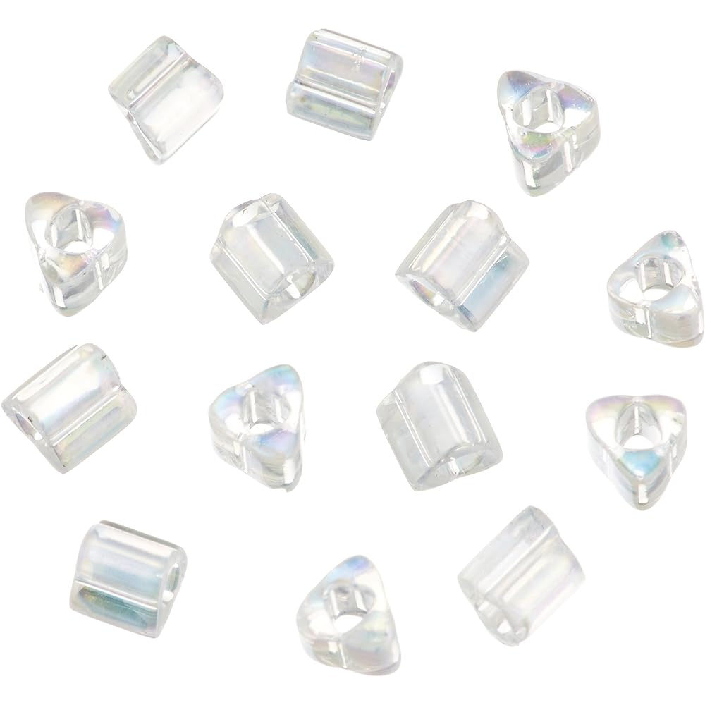 TOHO Triangle Beads Medium 6 Bundles Threading Beads Outer Diameter Approx. 2.2mm No.49 60m Pack