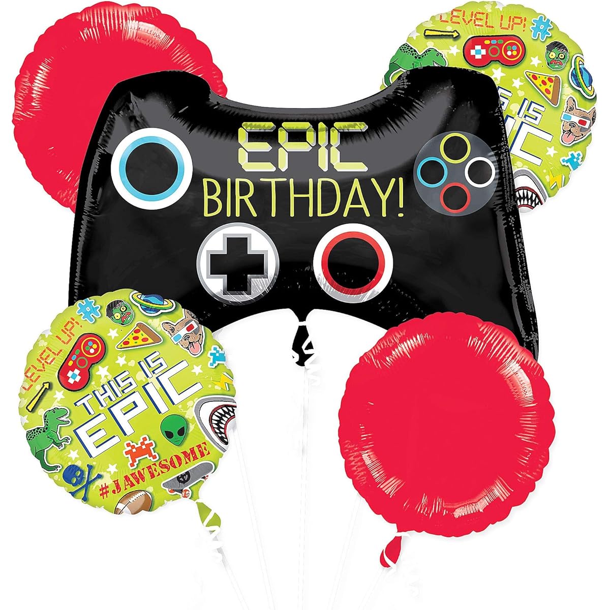 Gamer's Epic Party This Is Epic Bouquet Of Balloons
