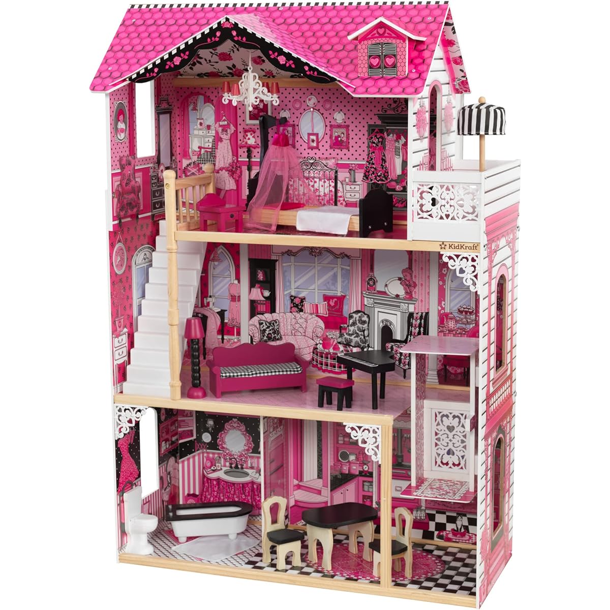 Kidcraft Amelia Dollhouse Wooden 65093 Authentic