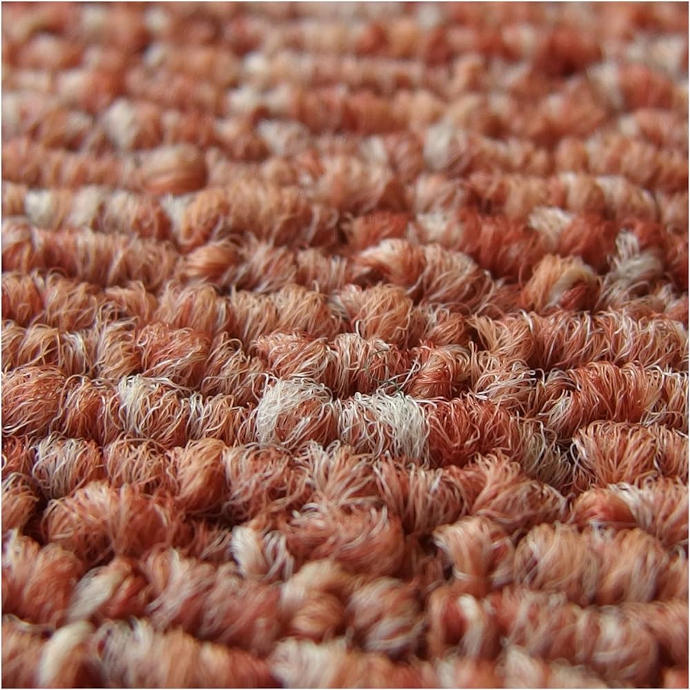 Watanabe Industries Tile Carpet 50 x 50 x 0.6cm Set of 20 Orange PX-3018