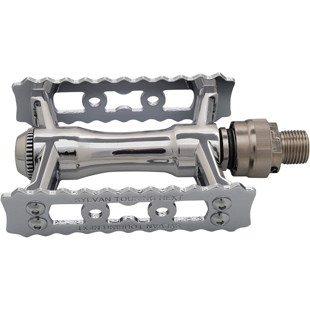 MKS (Mikashima) Pedals SYLVAN TOURING NEXT [SYLVAN TOURING NEXT] Silver Left and Right Set