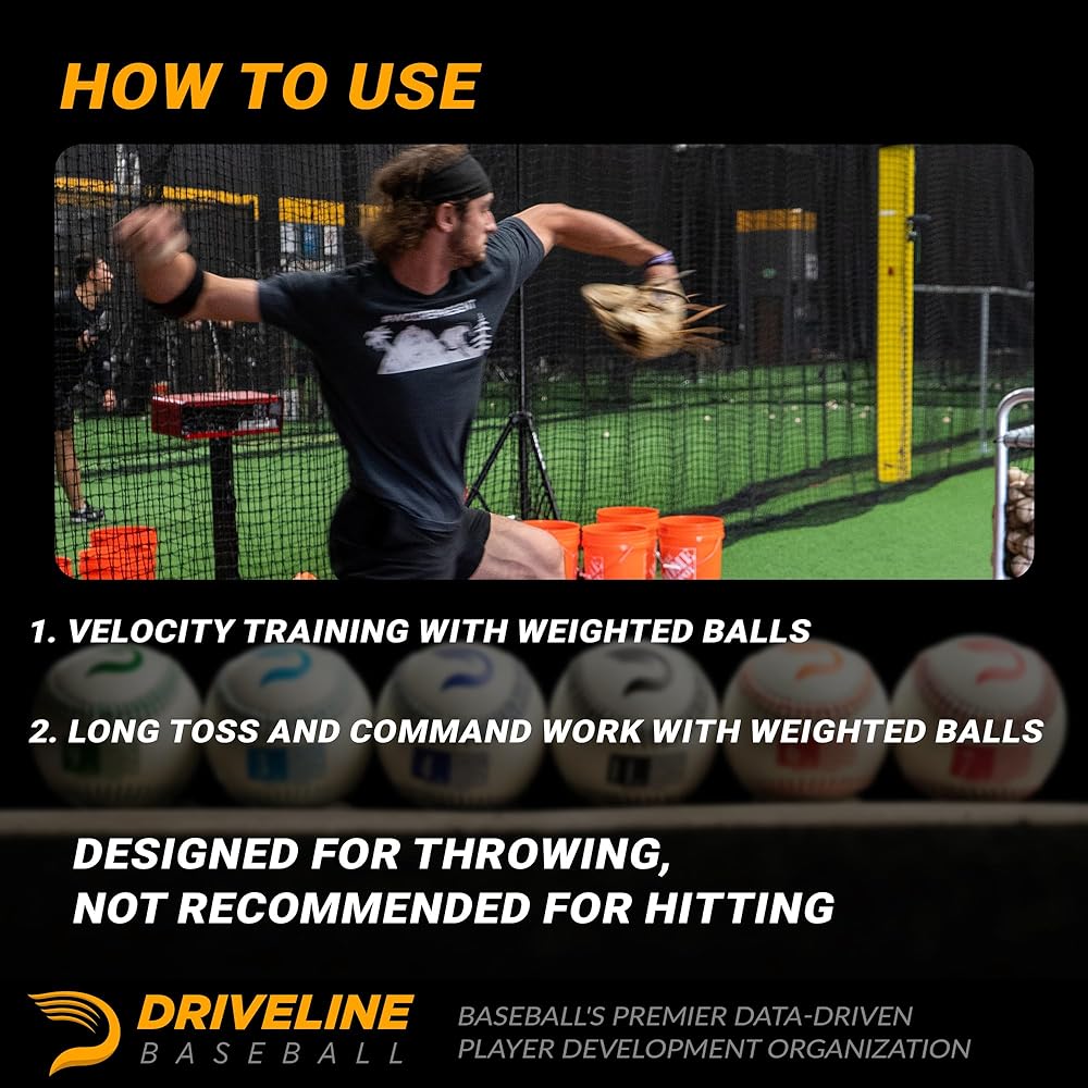 Driveline Leather Weighted Baseball Ball