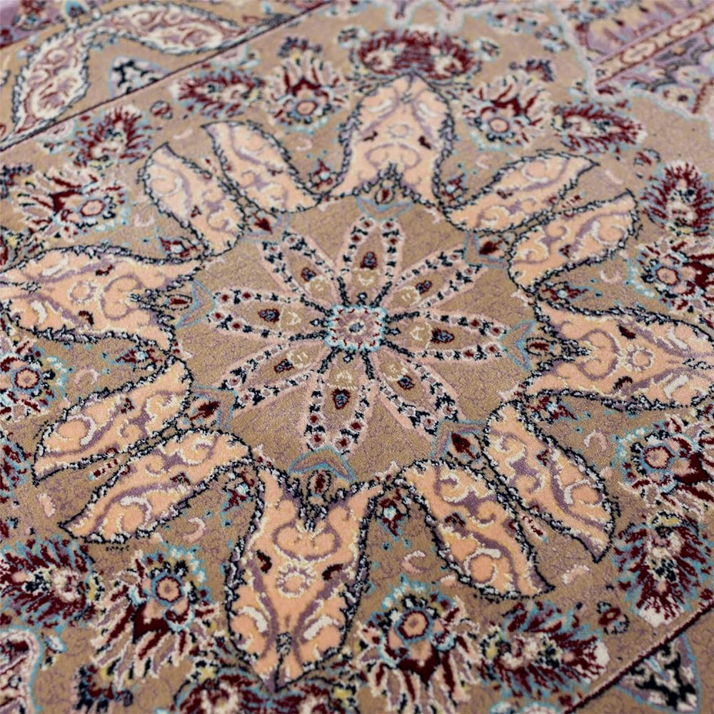 Sayan Sayan Medallion Royal Tapis Entrance Mat 60x90 cm Pink Egypt Wilton