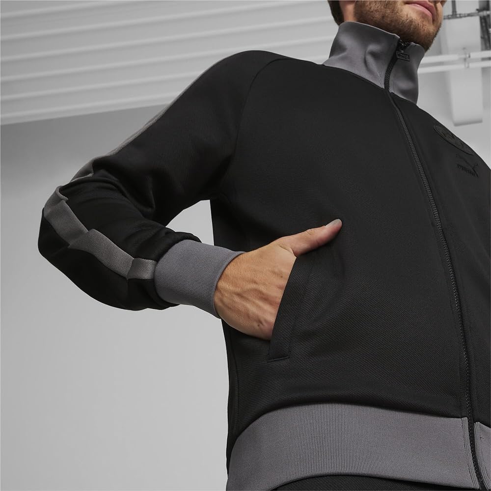 [PUMA] Soccer Football Outer Jumper BVB FtblHeritage T7 Track Jacket 769573 Men's