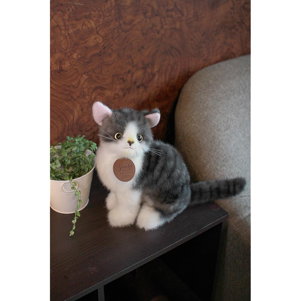 Sanei Boeki Original Plush Graceful (Made in Japan) Hachiware Sitting W17 x D11.5 x H23cm Cat I-6851