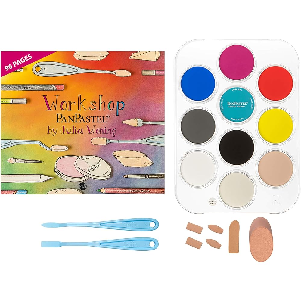 PanPastel 30090 Julia's starter kit (with book) 10 color set 318450