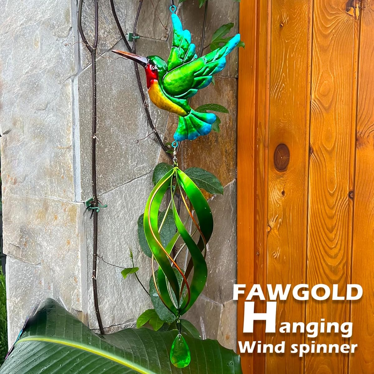 Fawgold hanging wind spinner