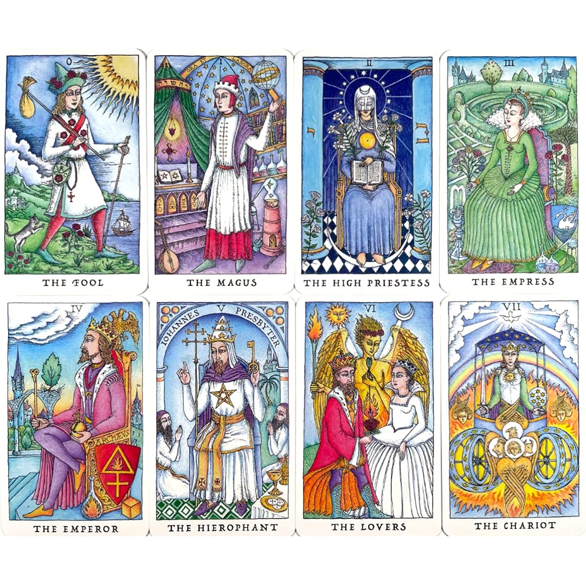 78 tarot cards Marseille version tarot fortune telling [Rose Tarot] Japanese commentary included [Genuine product]