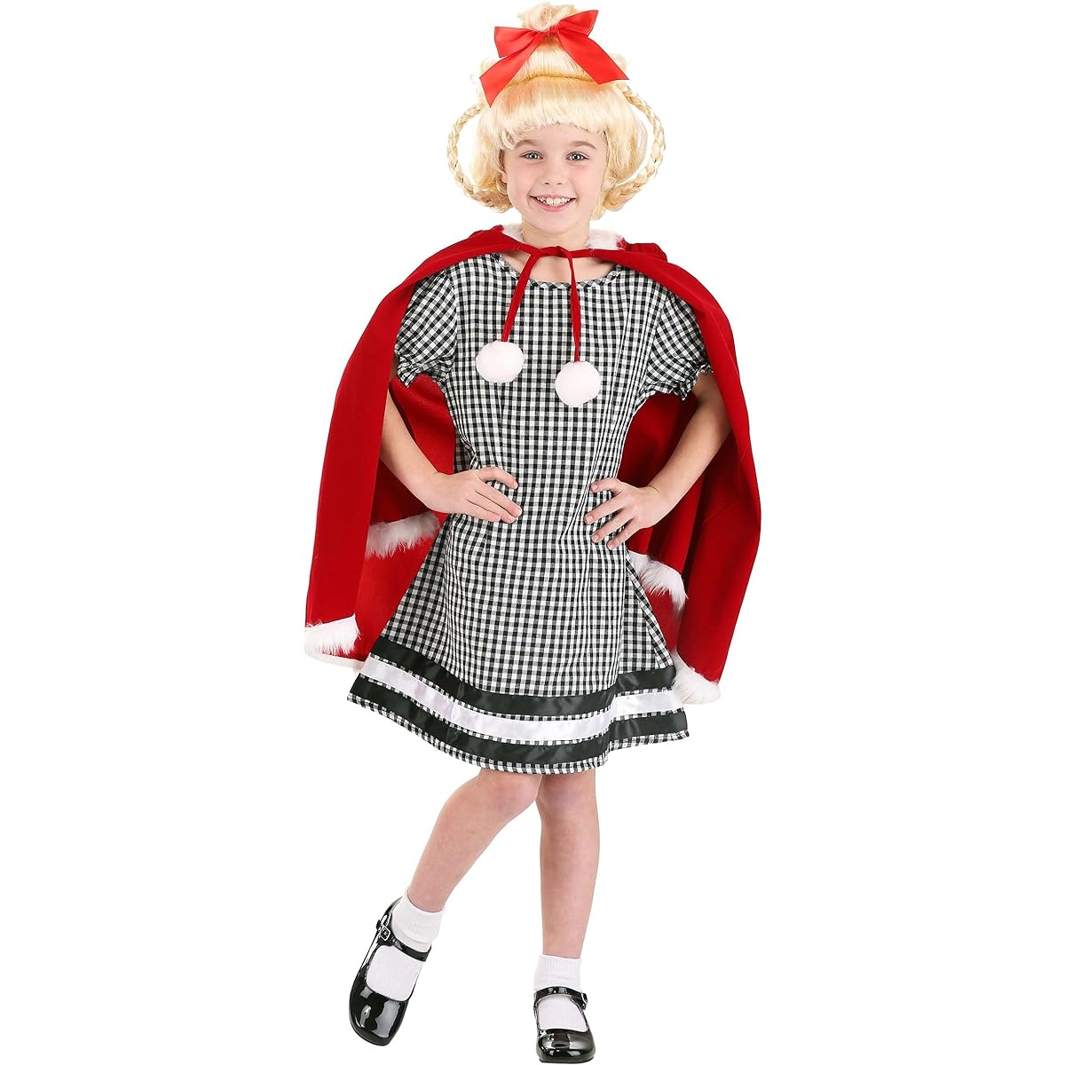 Big Girls' Christmas Girl Costume
