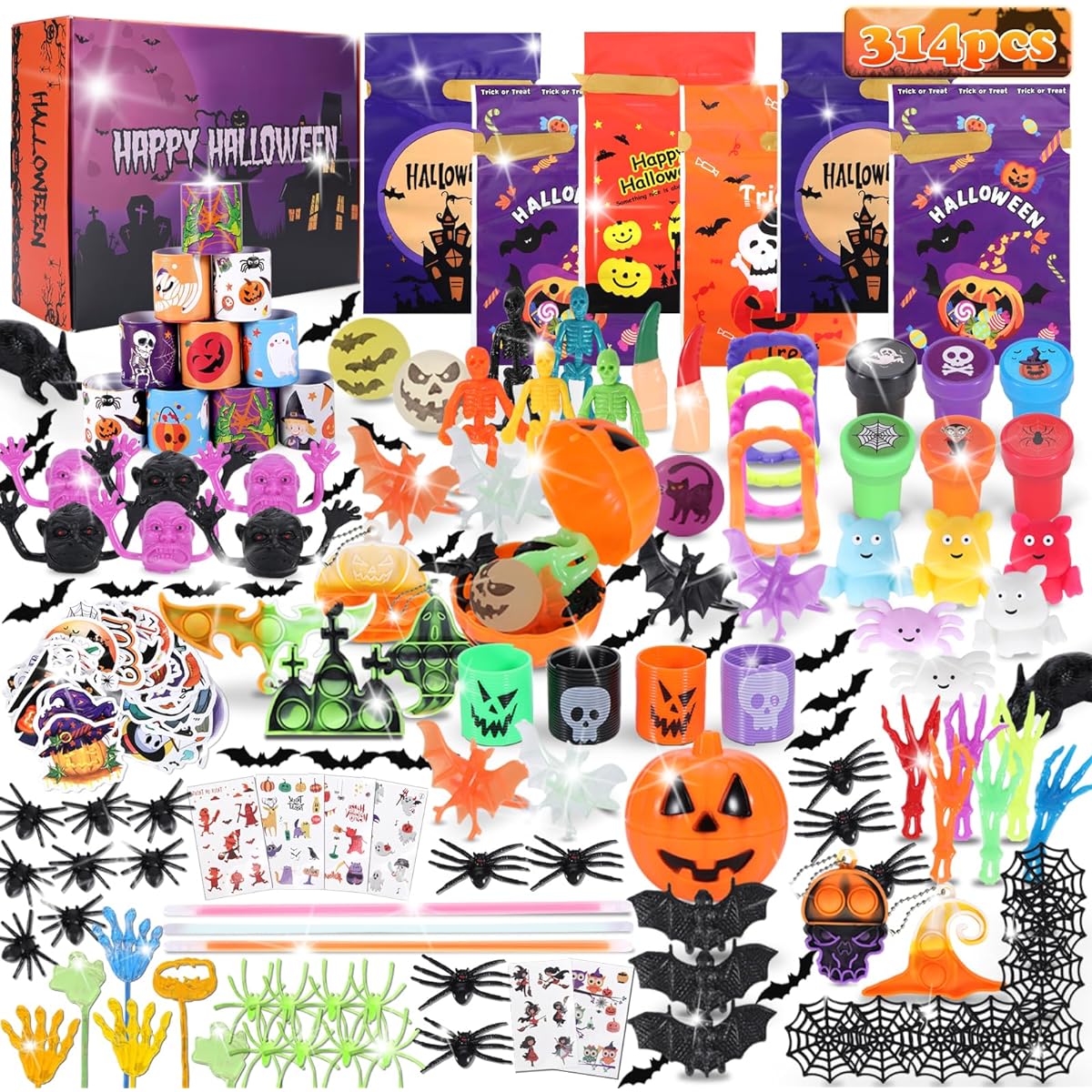 KENWQZI Party Favors 314 Pieces