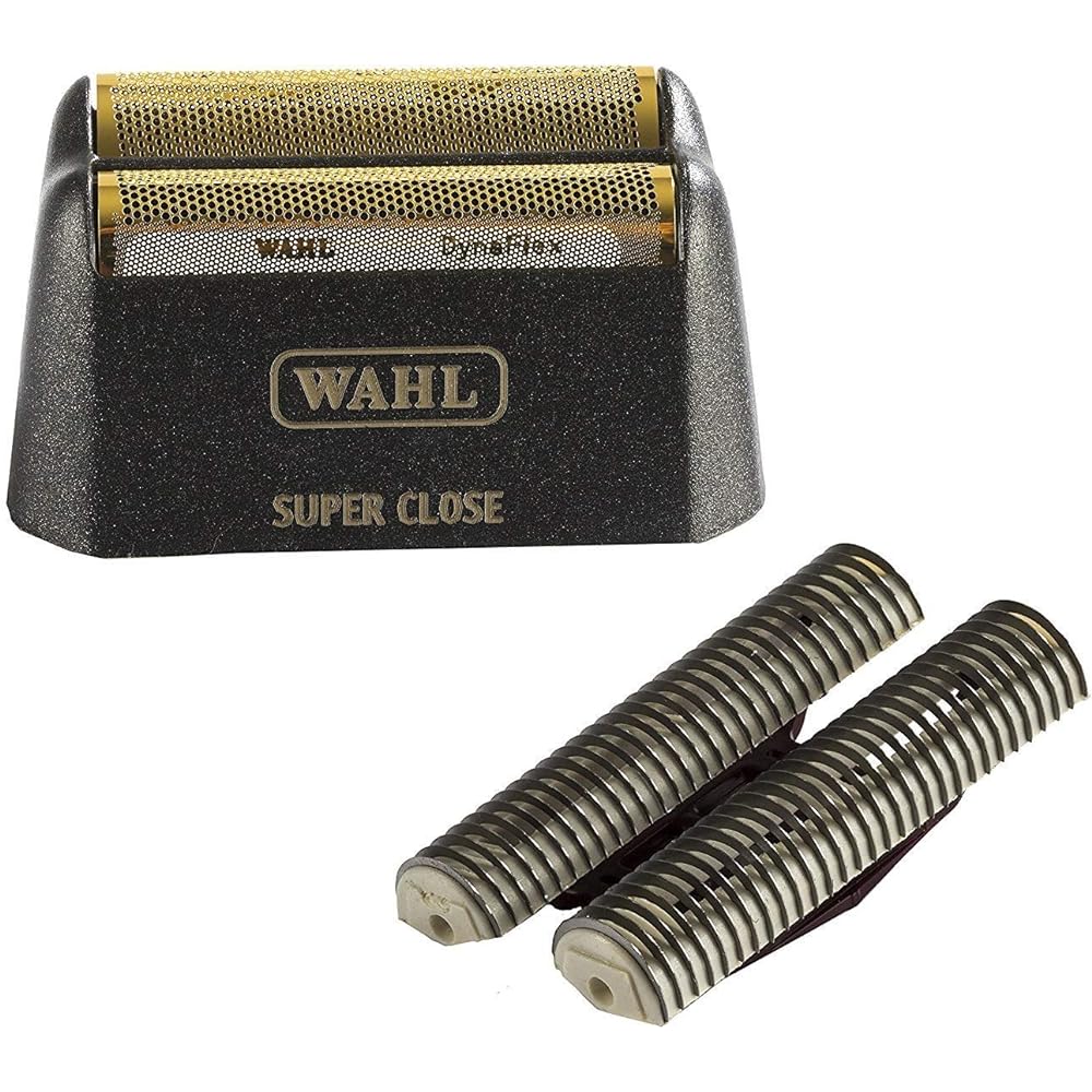 Wahl Professional 5-Star Series Finale Replacement Foil and Cutter Bar Assembly #7043 – Hypo-Allergenic For Super Close Bump Free Shaving – Black (Parallel Import)
