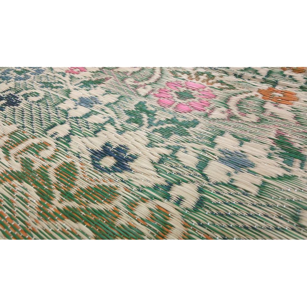Hagiwara Rush Green Approx. 200 x 250cm Domestic Rush Rug Compact Storage Backing "Emperor" 81906801