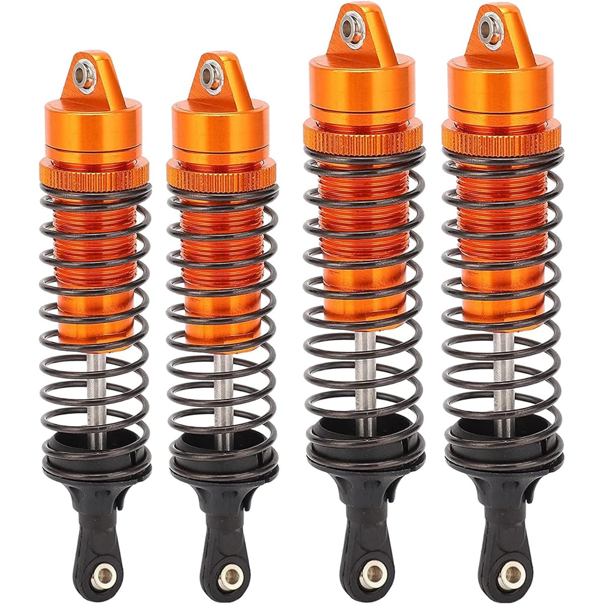Metal Orange Slash Shocks Traxxas Slash 2wd Shock Absorbers Traxxas Slash 4x4 Shocks Traxxas Rustler Shocks Traxxas Stampede Shocks Traxxas Big Bore Shock Absorbers VXL Upgrade Parts Damper