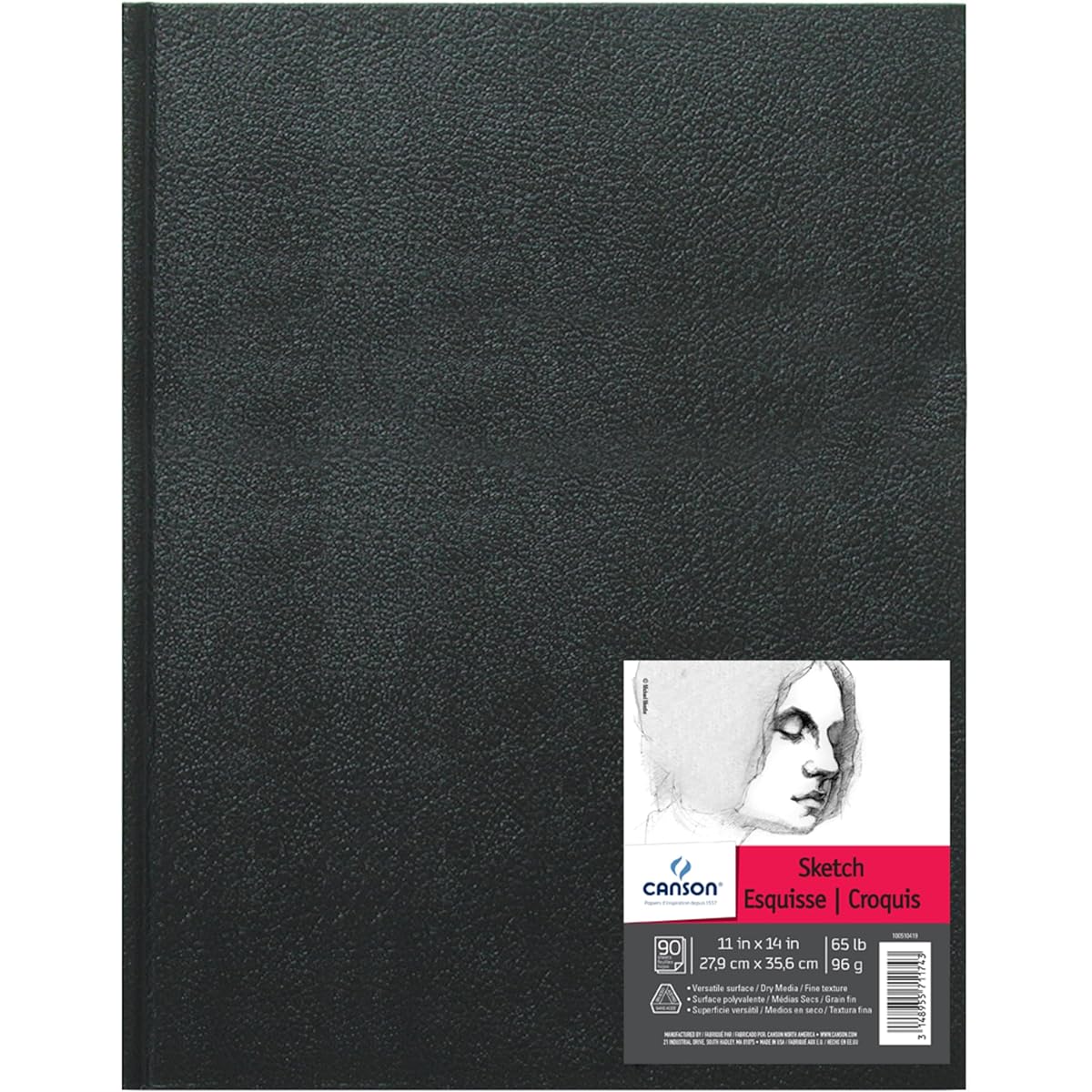 Artist Series Sketch Book, 11X14 Hard Bound by Canson