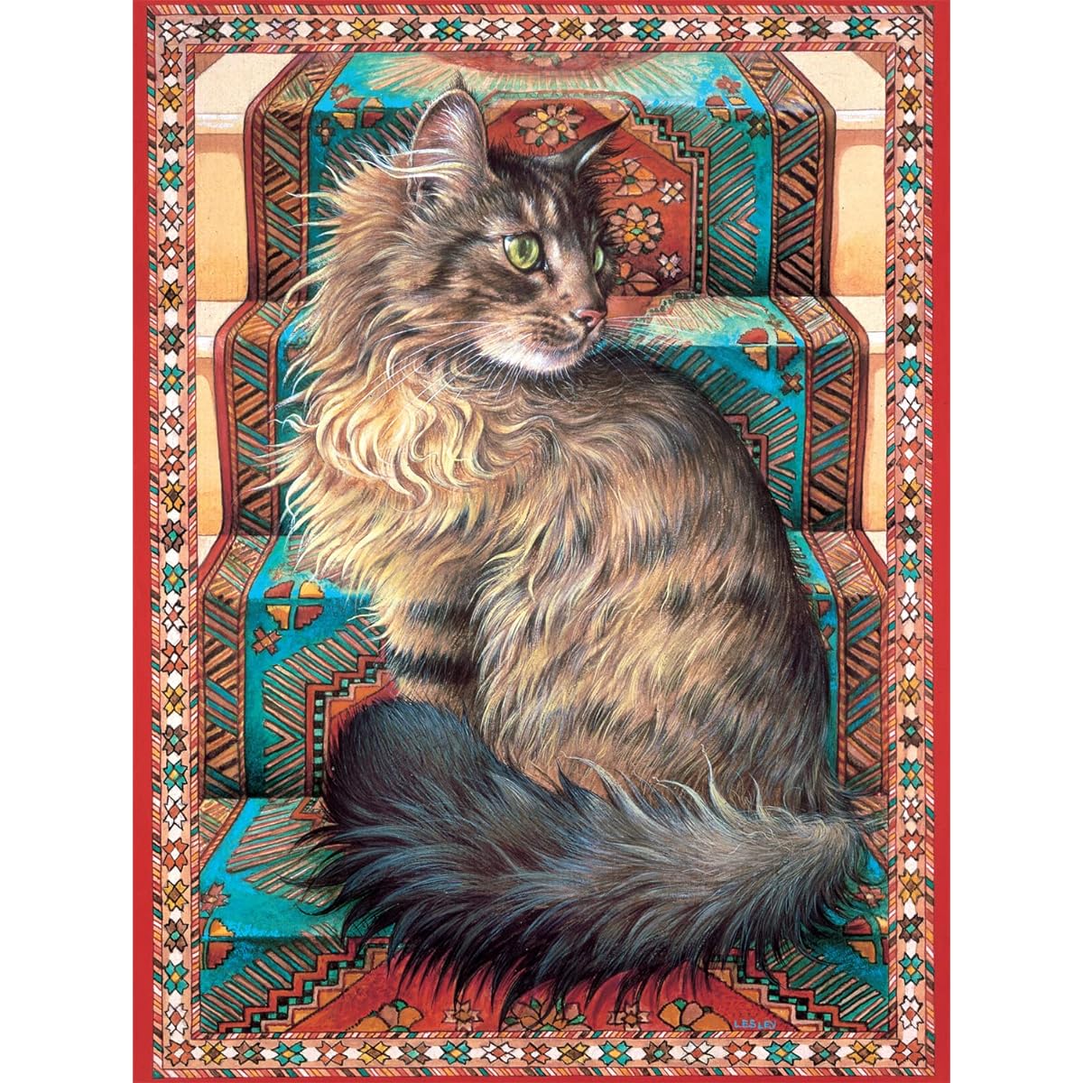Buffalo Games - Ruskin on the Stairs - 750 Piece Jigsaw Puzzle