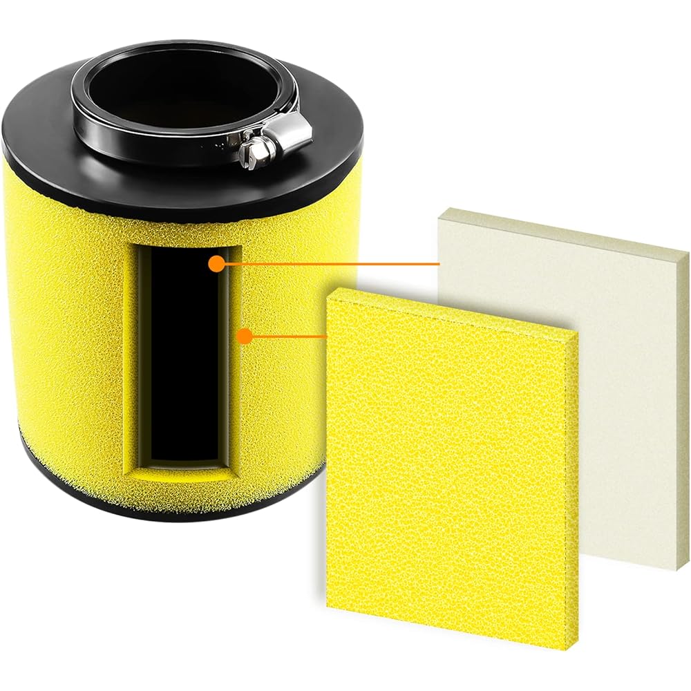 Cyleto 17254-HM8-000 Air Filter Cleaner Honda TRX250TE TRX250TM 2002-2017 Sportrax TRX250EX TRX250X