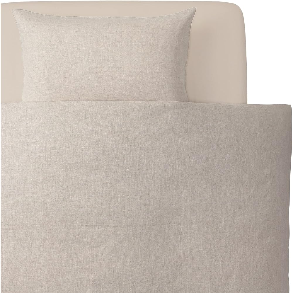 MUJI Hemp Plain Weave Fitted Sheet/SS Generation 44795538