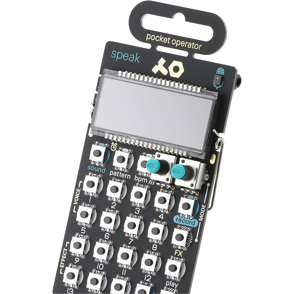 Teenage Engineering Pocket Operator Voice Effect Sampler PO-35 speak [Regular Imported Product]
