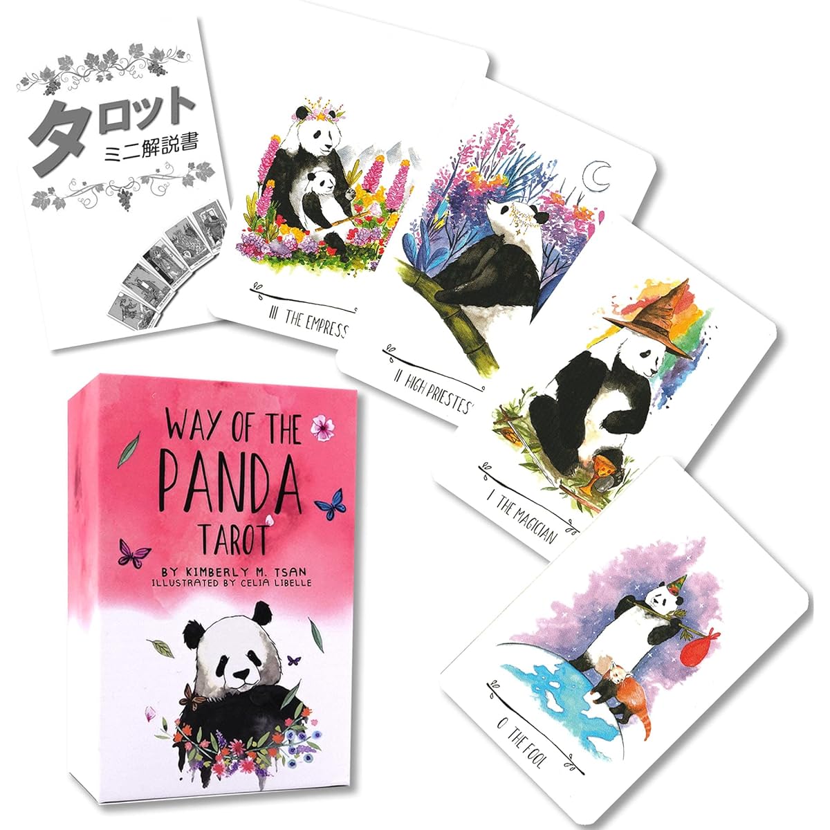 Way of the Panda tarot: Baby Panda Edition [Tarot fortune telling manual included]