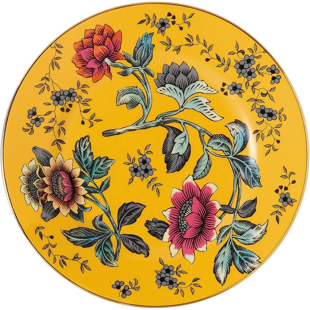 Wedgwood [Regular Import] Wedgwood Wanderlust Camellia Plate 20cm 1061300 Pale Green