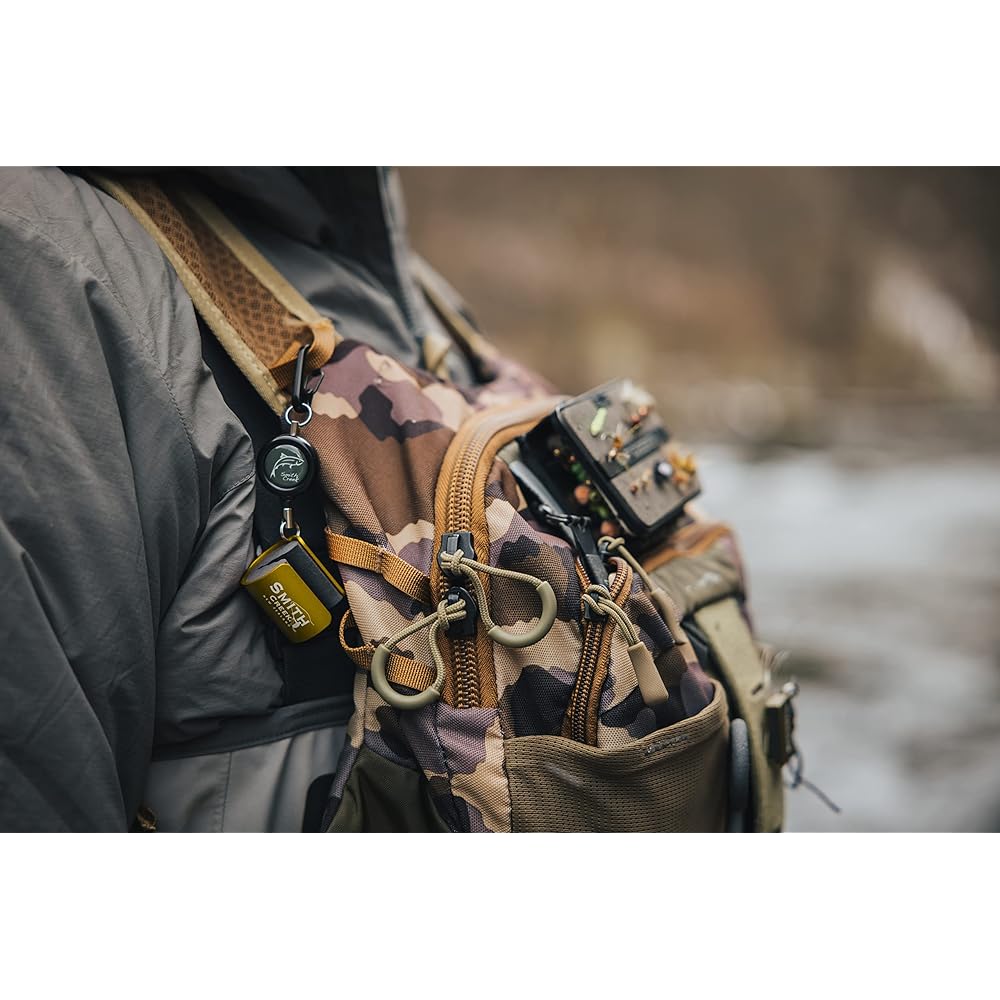 Smith Creek Rod Clip + Wearable Fishing Rod Holder
