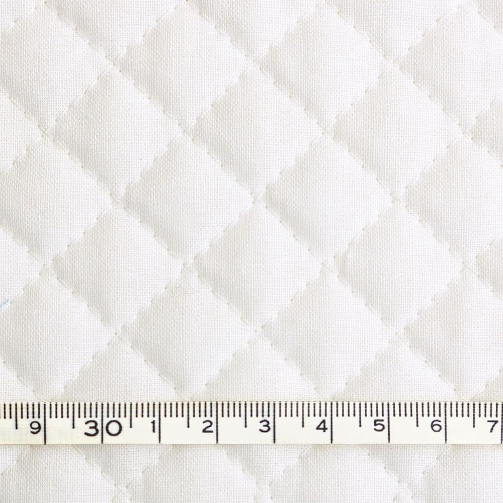 Cosmo Textile Quilting Fabric Plain Width 85cm x 10m Cut Cut White AQ10000-KW-10M Kindergarten Entrance Crafts/Handmade Supplies