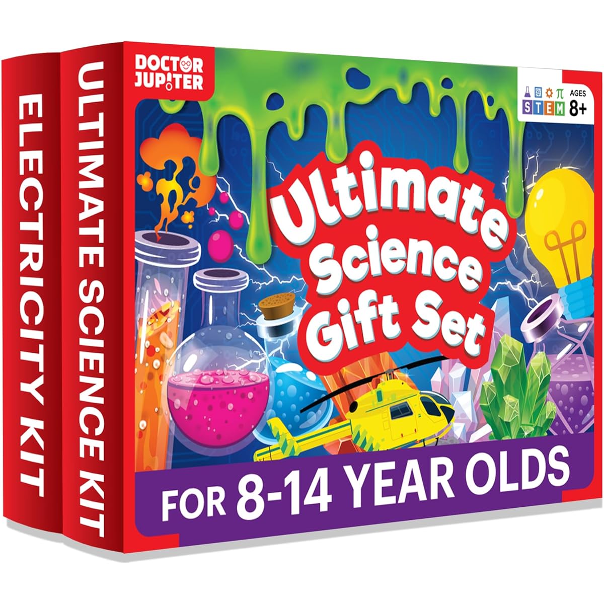 Doctor Jupiter Ultimate Science Gift Set Science Kit Electrical Kit for Kids 8-12 Years | Easter, Birthday Gifts for Boys & Girls 8, 9, 10, 11, 12, 13, 14 Years | STEM Learning & Educational Toys
