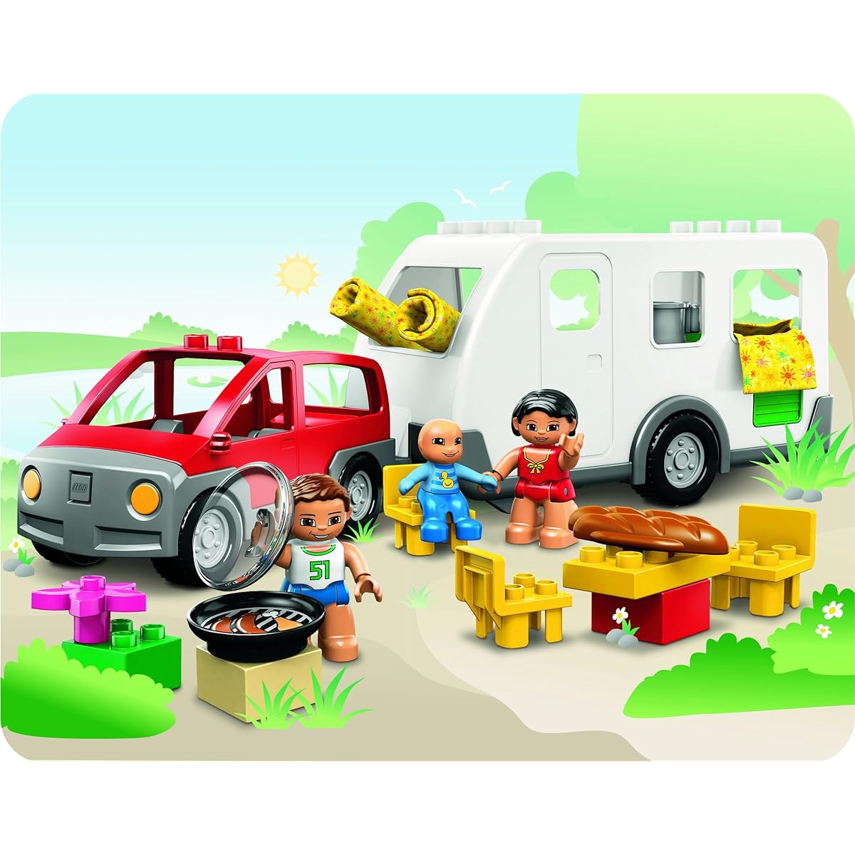 LEGO 5655 Dupro Caravan LEGO Duplo camper