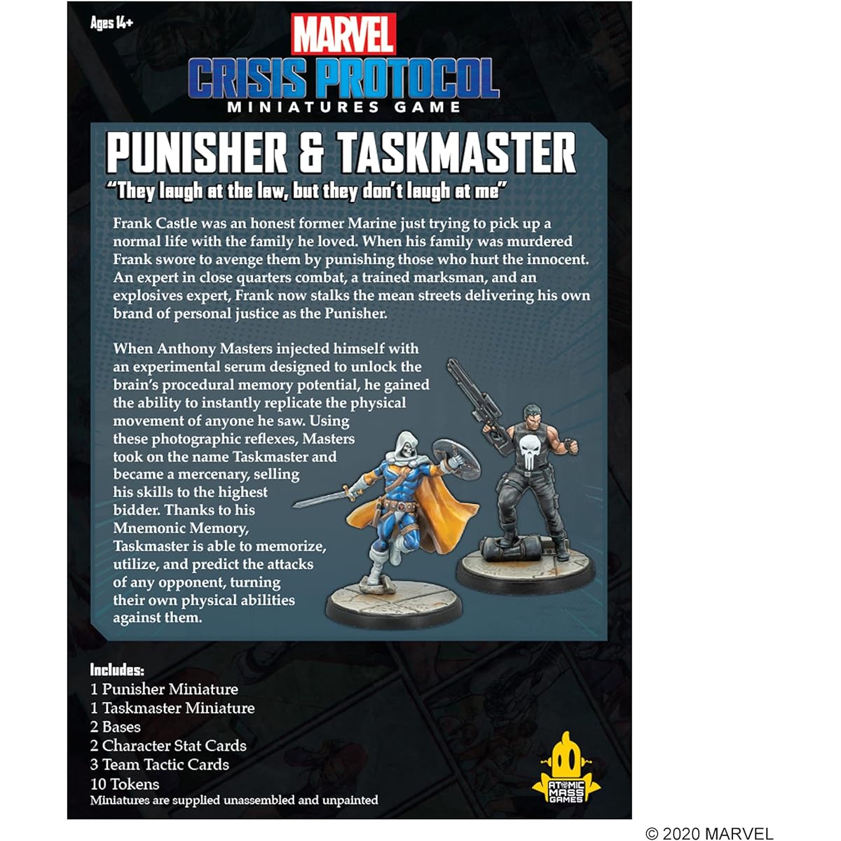 Marvel Crisis Protocol: Punisher and Taskmaster Pack