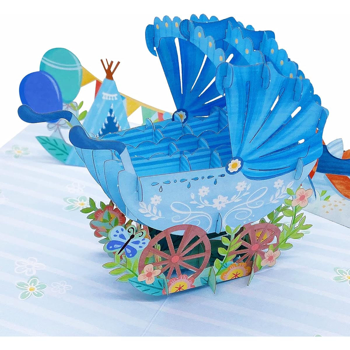 Liif Baby Boy 3D Greeting Pop-up Card