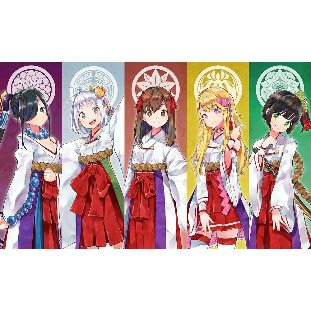 The Last Shrine Maiden Board Game Rough Sketch (LAUGH SKETCH Inc.)
