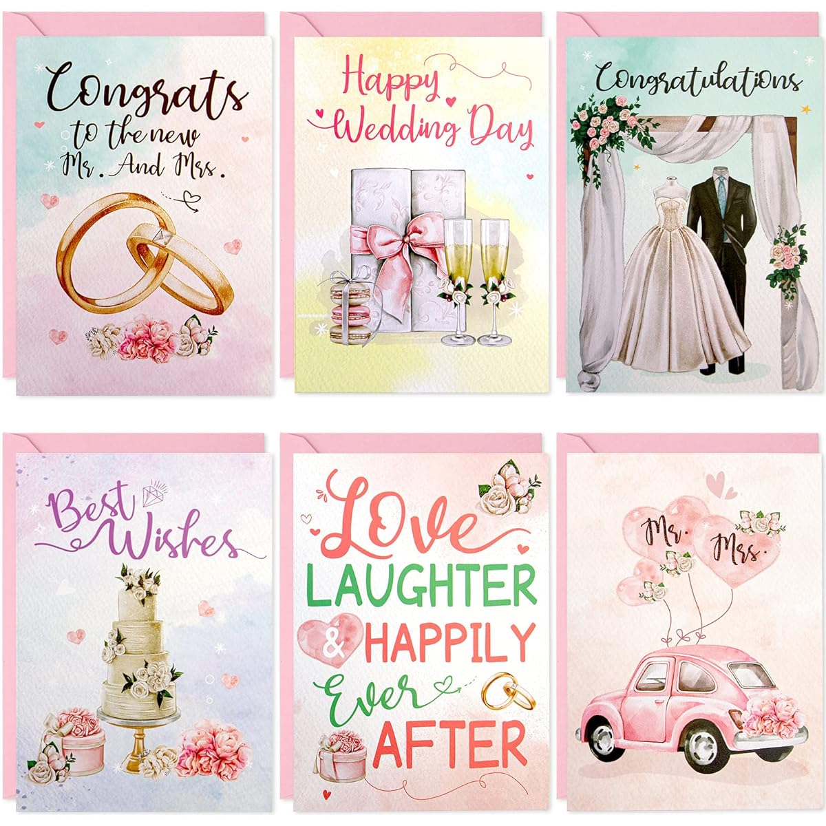 ceiba tree wedding card for bride and groom engagement congratulations card with envelope