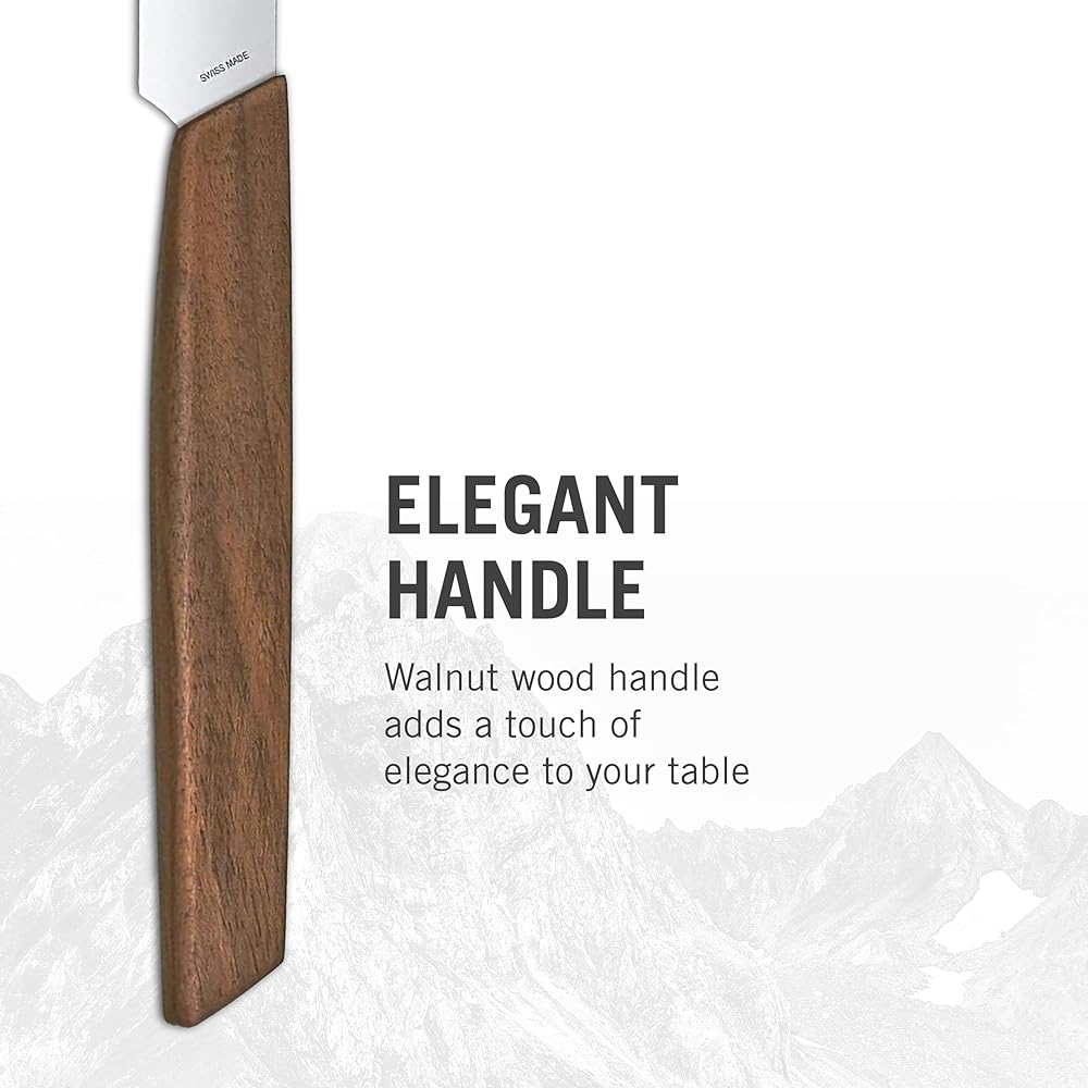 VICTORINOX Petty Knife Steak Knife 12cm Wood Set of 2 6.9000.12G