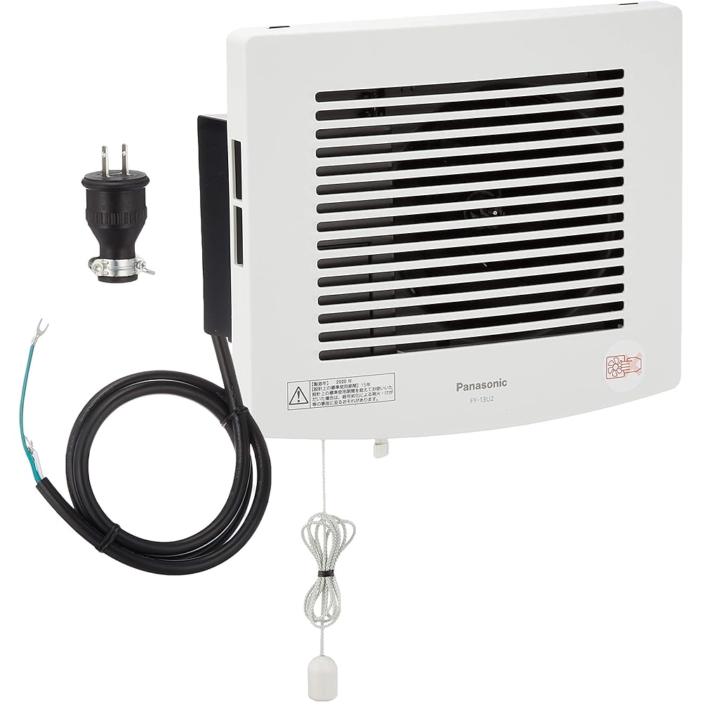 Panasonic Bathroom Ventilation Fan Wall-mounted FY-13U2