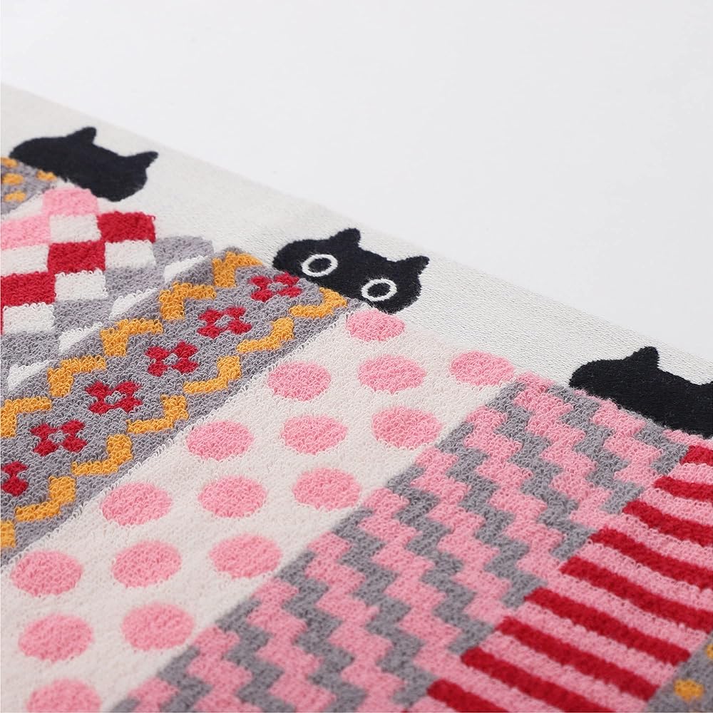 nishikawa [Nishikawa] Atsuko Matano Towel Blanket, Single, Washable, 100% Cotton, Made of Sweet Twisted Thread, Popcorn Package, MT3606, Made in Japan, Pink, FR03120023