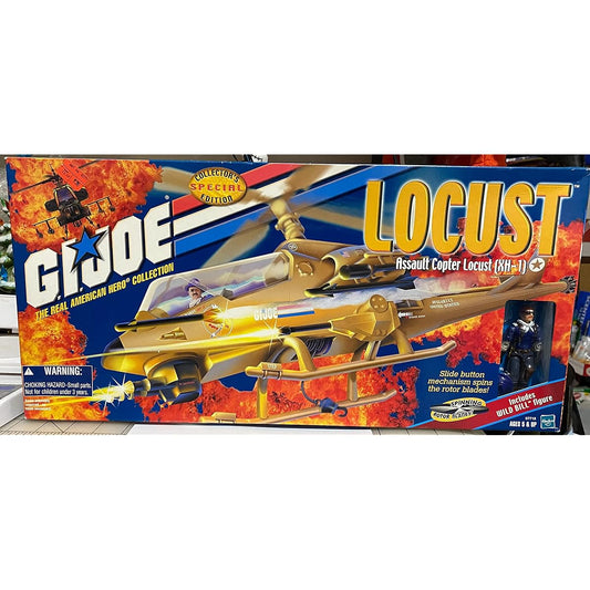 Assault Copter Locust XH-1 with Wild Bill Collectors Special Edition Vehicle