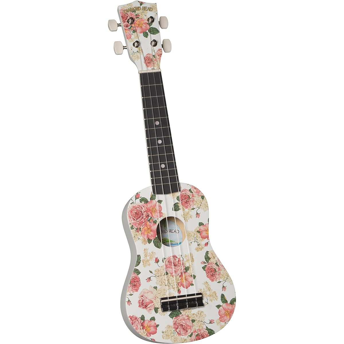 Diamond Head Vintage Series Soprano Ukulele DU-133 Vintage Hawaii Matte