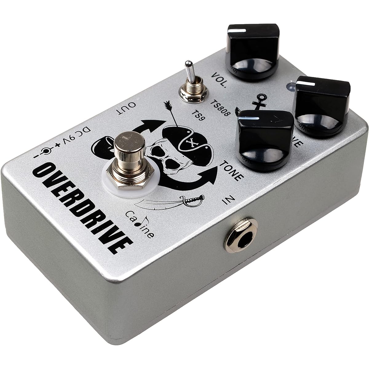 Caline Overdrive Guitar Effect Pedal TS808 or TS9 Switch Vintage Design All Metal True Bypass CP-76