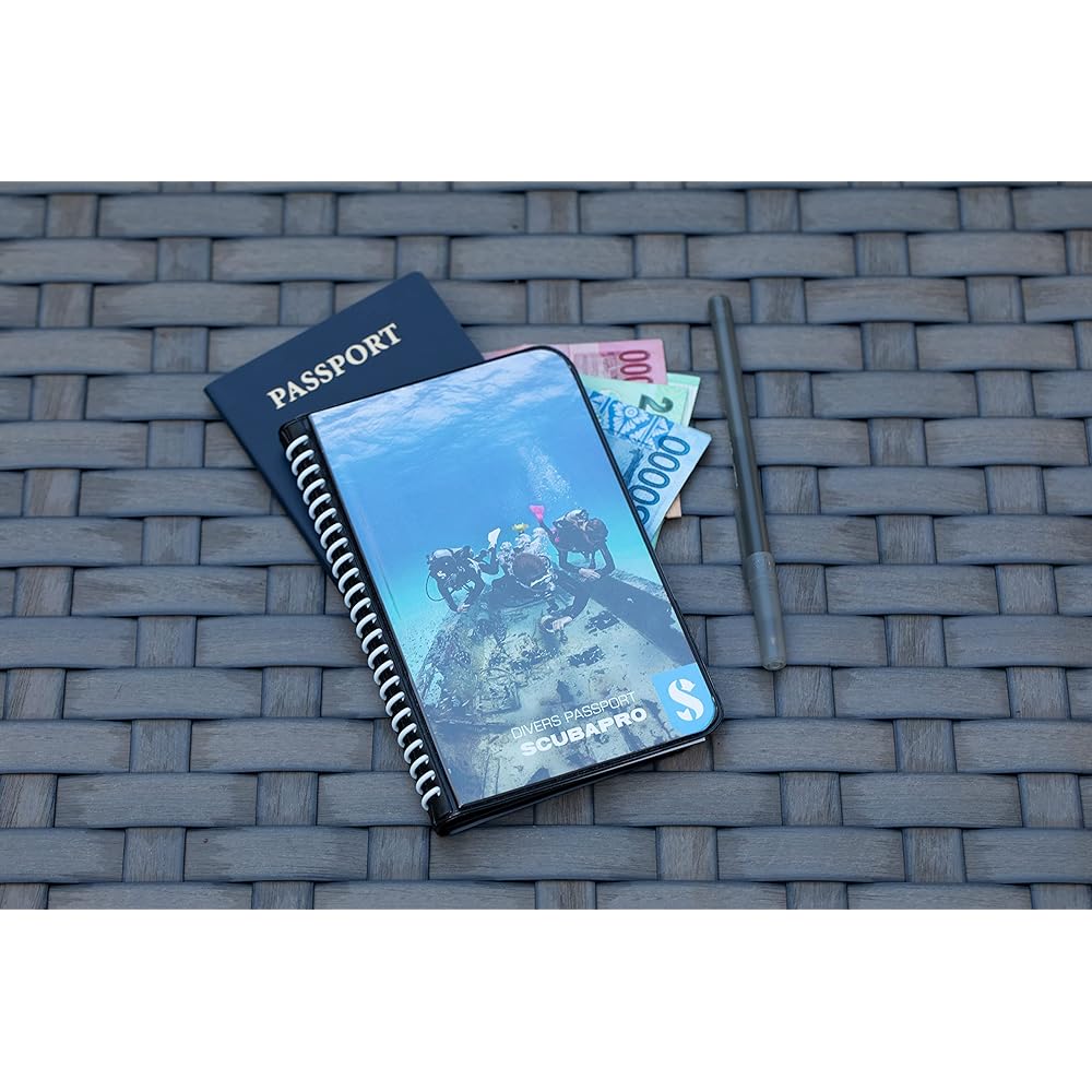 ScubaPro Water Proof Pages Divers Log Book by Scubapro