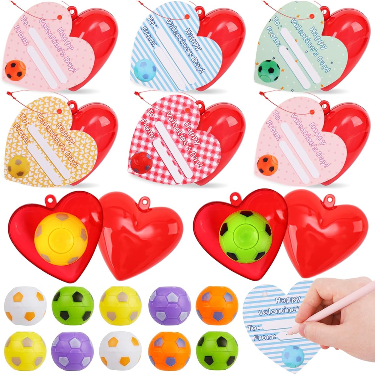 wellvo fidget block set (6 pack)