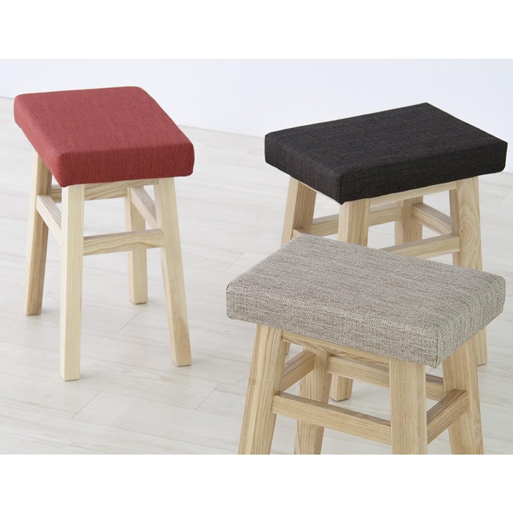 Azumaya-kk AZUMAYA Bambi Stool Beige CL-785CBE