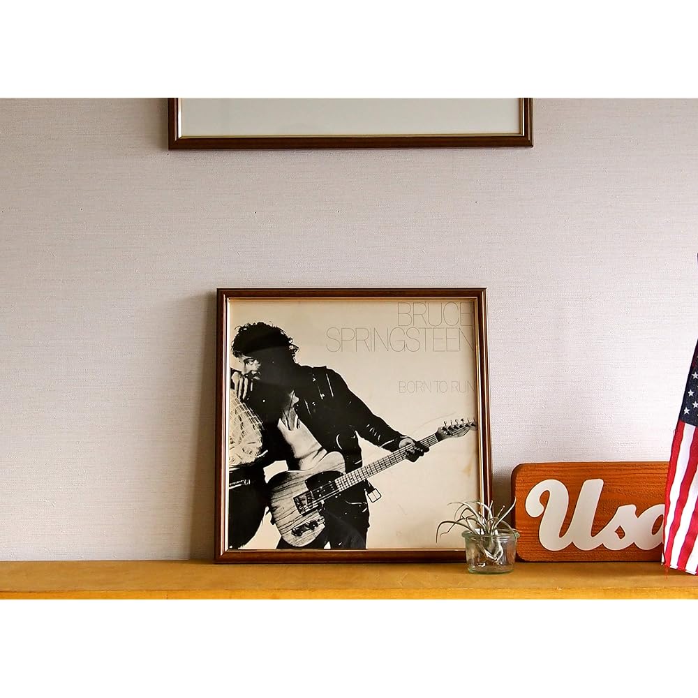 Tradition Acoustic. Picture Frame Brown 35x35.7x3.7cm (External Size) D.C LP FRAME, Wall Mountable TBI5072L